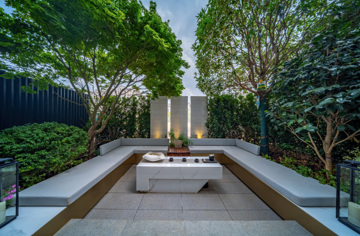 入户庭院实拍图