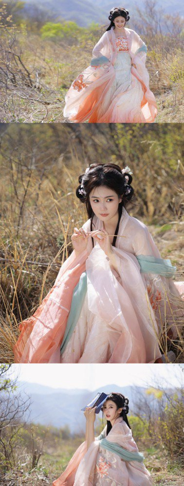 白鹿中秋节汉服造型获好评 灵动活泼宛如小仙女|白鹿|小仙女|汉服_新