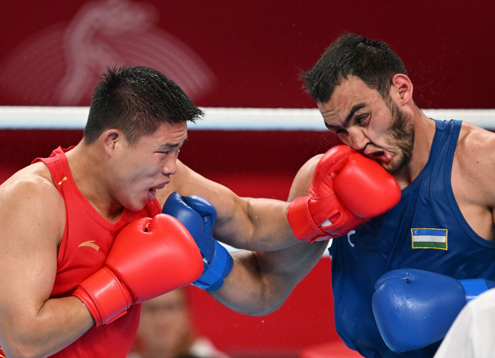 杭州亚运会丨拳击综合:中国拳手中秋收获颇丰|张志磊|拳击|中国拳手