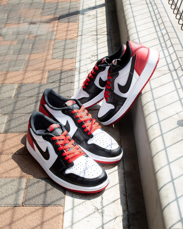 又一黑脚趾 aj1 low 登场!最新实物美图!|aj1_新浪新闻