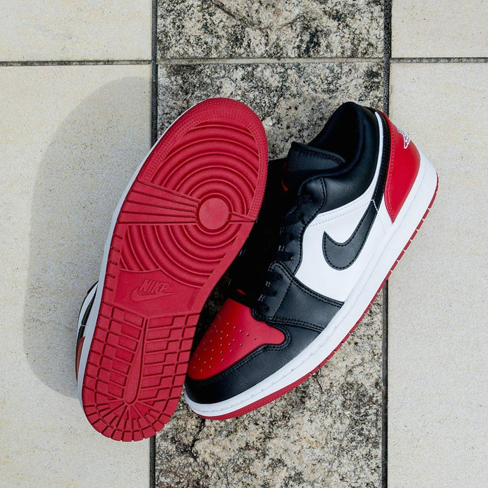 又一黑脚趾 aj1 low 登场!最新实物美图!|aj1_新浪新闻