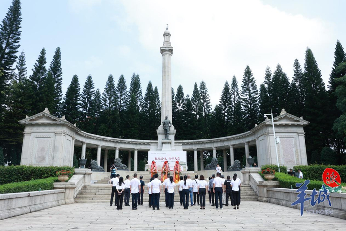 广州市十九路军陵园管理中心举办烈士纪念日祭扫活动|路军|陵园|广州