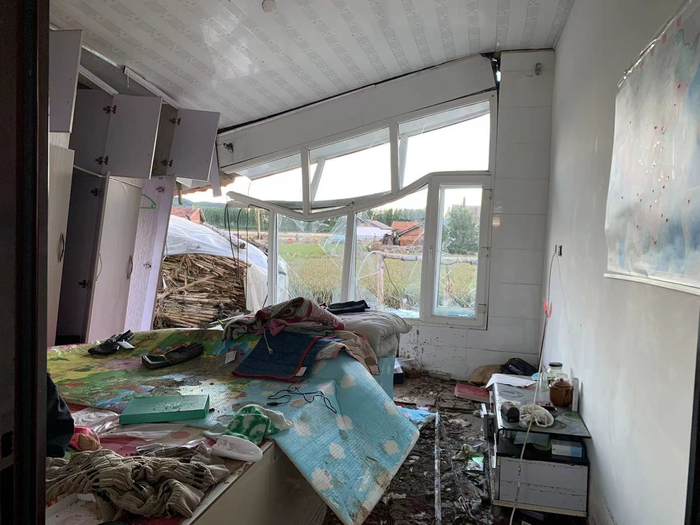 刘力文家卧室。高佳摄