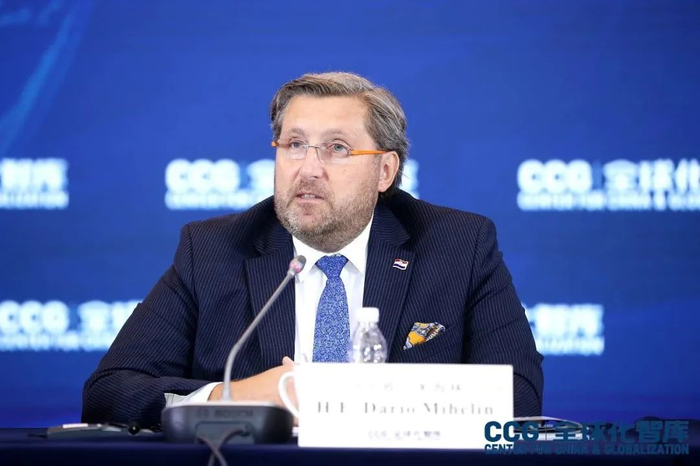 克罗地亚驻华大使米海林:世界发生巨大变化时,尤其需要以国际规则为