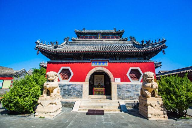 保定大慈阁,历史悠久,寺中还藏有珍贵的清代壁画,你来过吗?