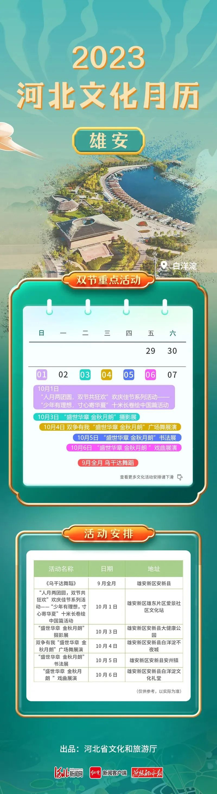 温馨提示：以上活动安排具体以主办方公告为准。