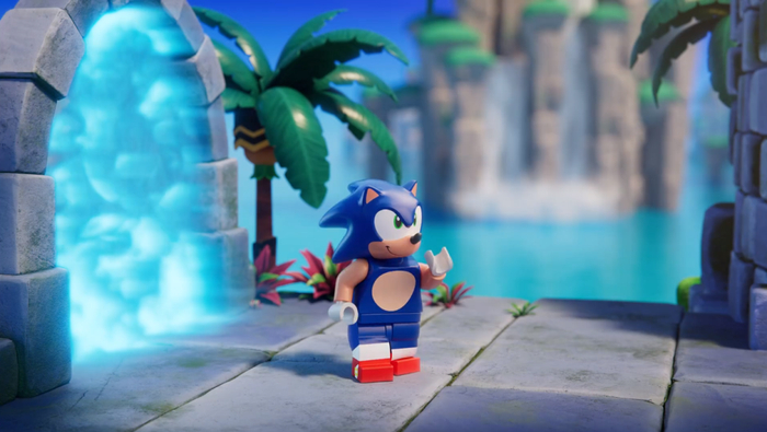 此次联动的“乐高索尼克”皮肤