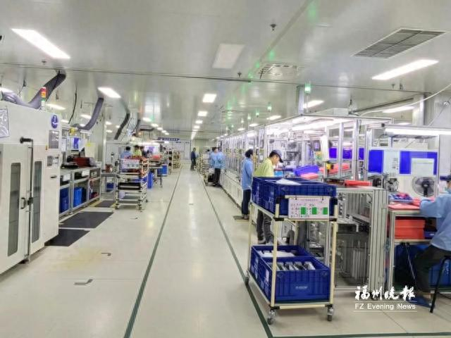 丹诺西诚的PTC加热模块生产线。受访者供图