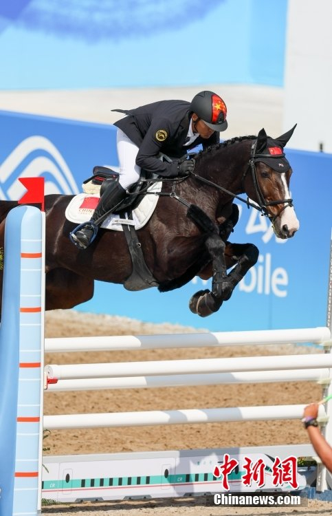 (杭州亚运会)中国队首夺亚运会马术项目金牌