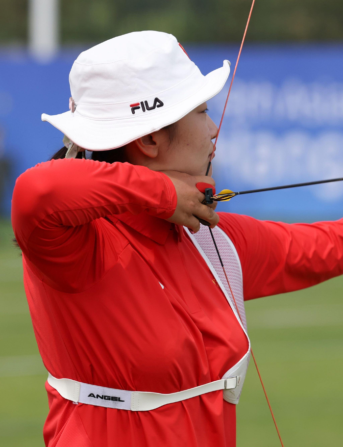 射箭——反曲弓女子团体:中国队晋级八强|射箭|中国队_新浪新闻