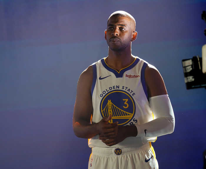 金州勇士保罗新赛季定妆照,现在看,还是那么不可思议|勇士|克里斯