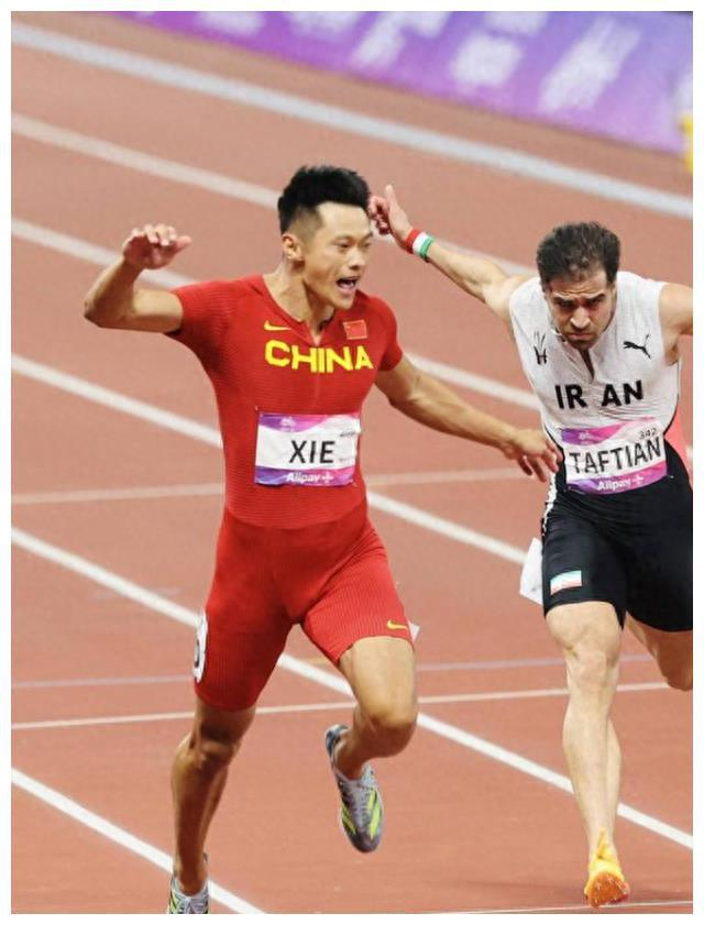 9秒97赢得亚运金,与苏炳添比肩|谢震业|苏炳添|中国田径_新浪新闻