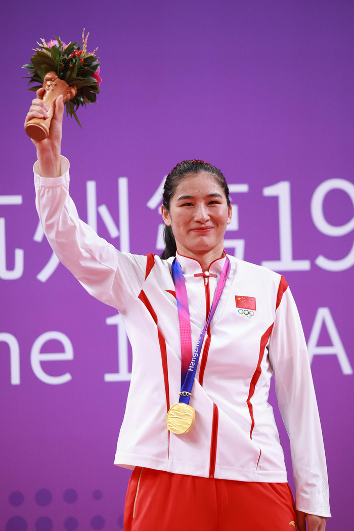 拳击——女子75公斤级:李倩夺冠|李倩|拳击|杭州亚运会_新浪新闻