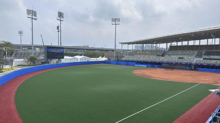 江苏力量|亚运会棒垒球赛场,江苏创新产品绿色环保广获好评|垒球|威腾