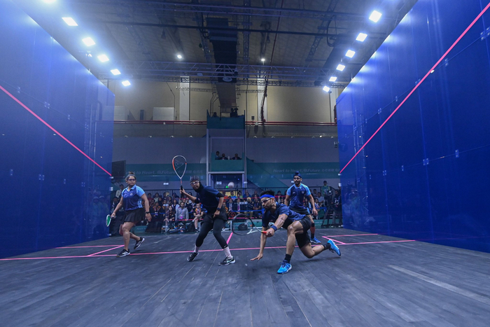 壁球——印度组合夺得混合双打冠军