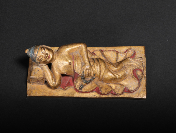 CL0075 明张仓卧佛铜像