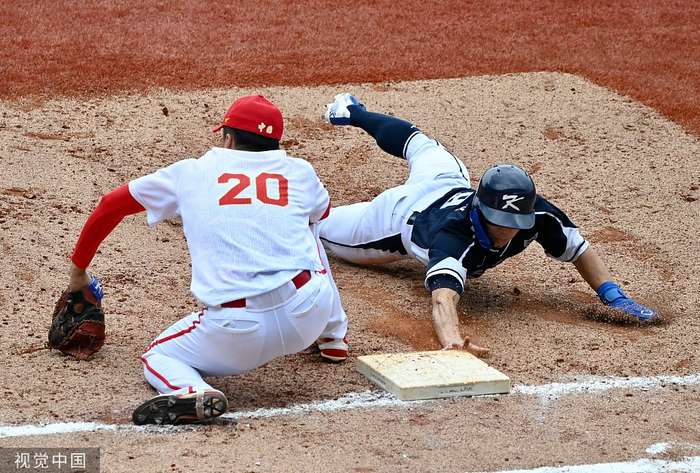 中国棒球队1-8不敌韩国。