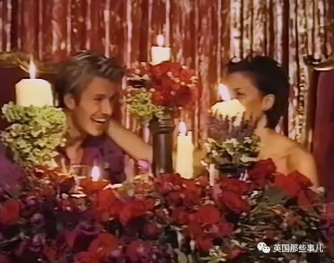 （婚宴上的贝克汉姆和维多利亚）