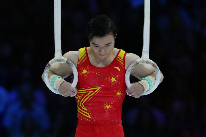 体操——安特卫普世锦赛:刘洋夺得吊环冠军|安特卫普|吊环|赵丁_新浪