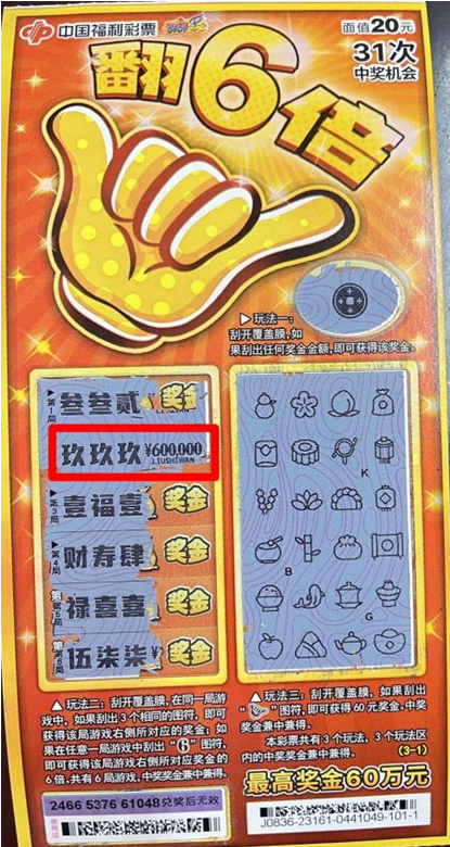 南通购彩者喜摘"翻6倍"头奖__财经头条