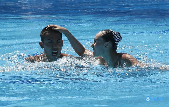 花游国家队男选手石浩玙:越来越多男孩加入花游 在推动项目发展|中国