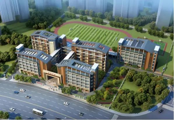 ▲南宁市枫林中学。