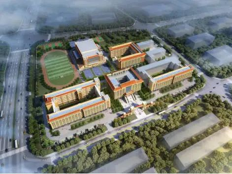 ▲南宁市金仑路小学（南宁市园湖路小学金仑校区）。