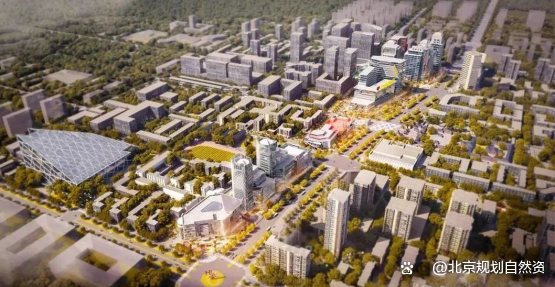 朝外片区更新提升远景效果图