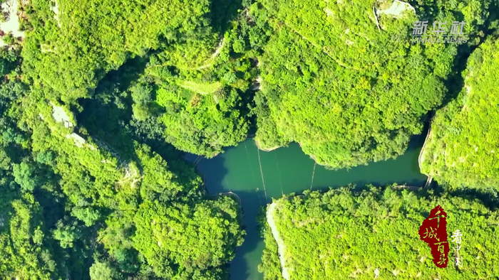 瞰中国|河北唐县:全胜峡丰水多瀑 风景美如画|河北省|中国|瀑布_新浪