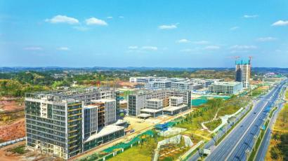 地处简阳的成都空天产业功能区，重大项目接连落地。