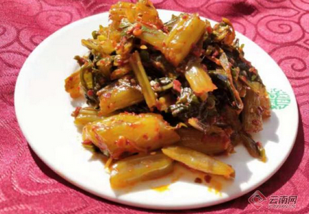 藏在火瓢背后的泡菜 保山市旅发委 供图