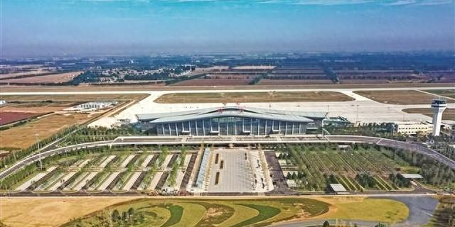 图为济宁大安机场。