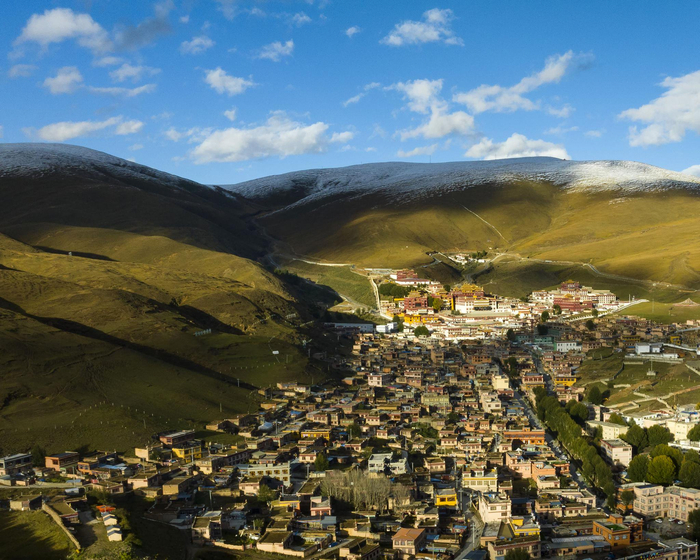 天空之城理塘印象