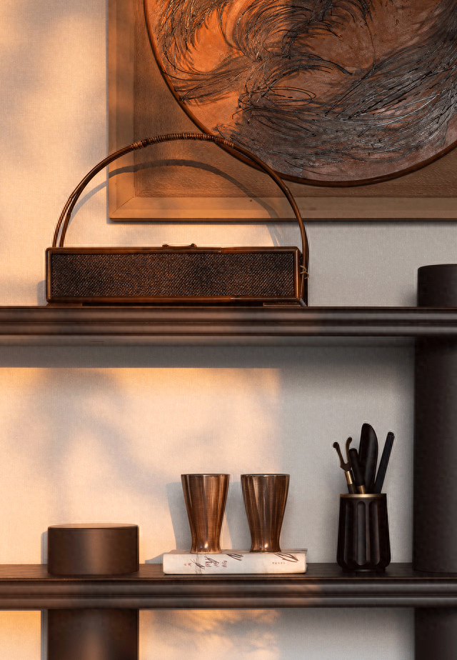 shadow, skillfully using the environment to sculpt the contours