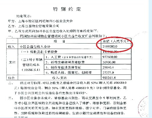             颇有争议的《特别约定》          