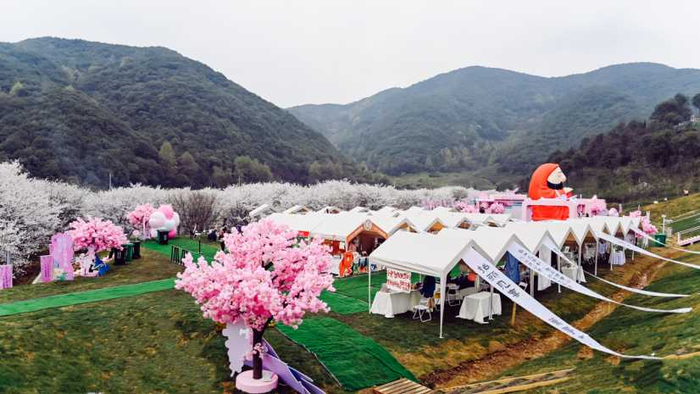 樱花谷共富工坊市集