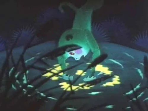 《猴子捞月》图源：@上海美术电影制片厂