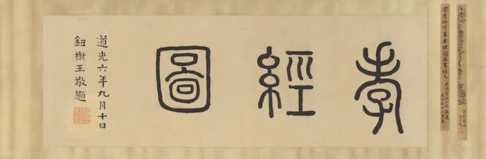 李公麟《孝经图卷》， 美国大都会艺术博物馆藏