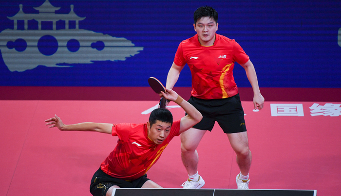 32上海队晋级男团决赛樊振东得2分许昕遗憾周恺救赎