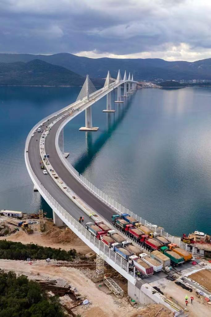 克罗地亚公路协会项目经理佩列沙茨大桥是中克合作完美范例