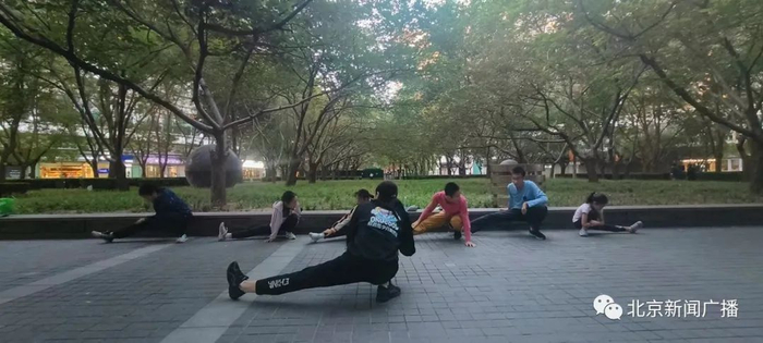 学生参加培训机构体能班