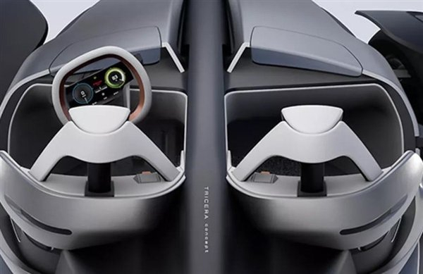 敞篷倒三轮雅马哈tricera官图发布带方向盘和后轮转向