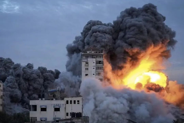 △图片来源：巴勒斯坦《圣城报》