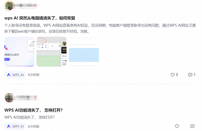 图片来源：WPS 官方社区截图