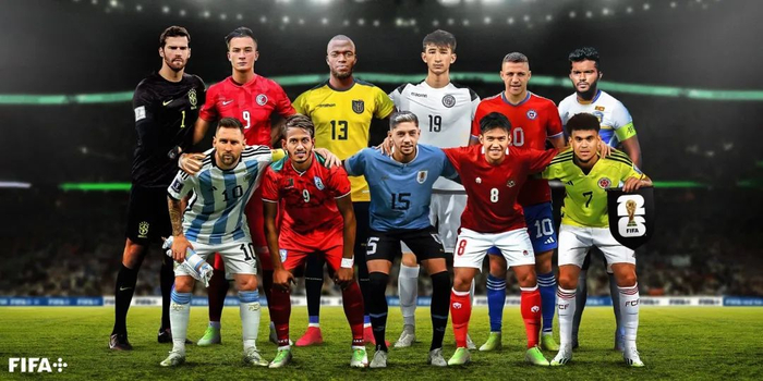 安永佳（后排左二）在宣传海报上和一众足坛球星并列。