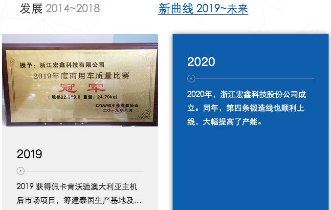 图片截自宏鑫科技官网