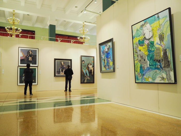 "五星出东方"国际美术大展在北京展览馆举办