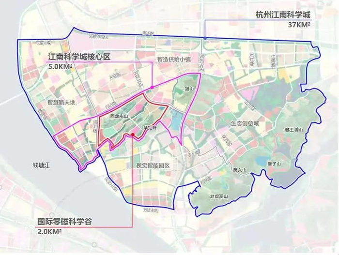 江南科学城区位图