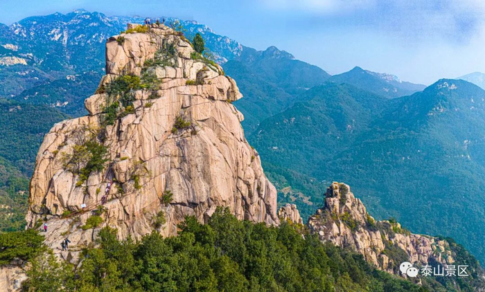 秋日泰山扇子崖:"云梯"通上天 无限风光在奇峰|泰山|扇子崖_新浪新闻