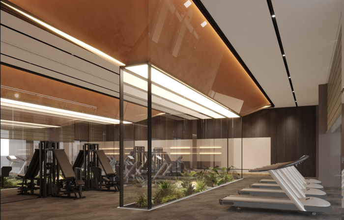 健身房效果图（内部资料，最终以开发商公布为准）